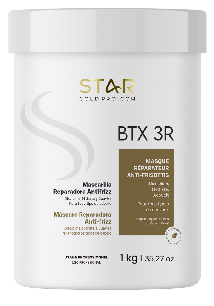 BTX 3R Anti-frizz Repair Hair Mask - 1 kg