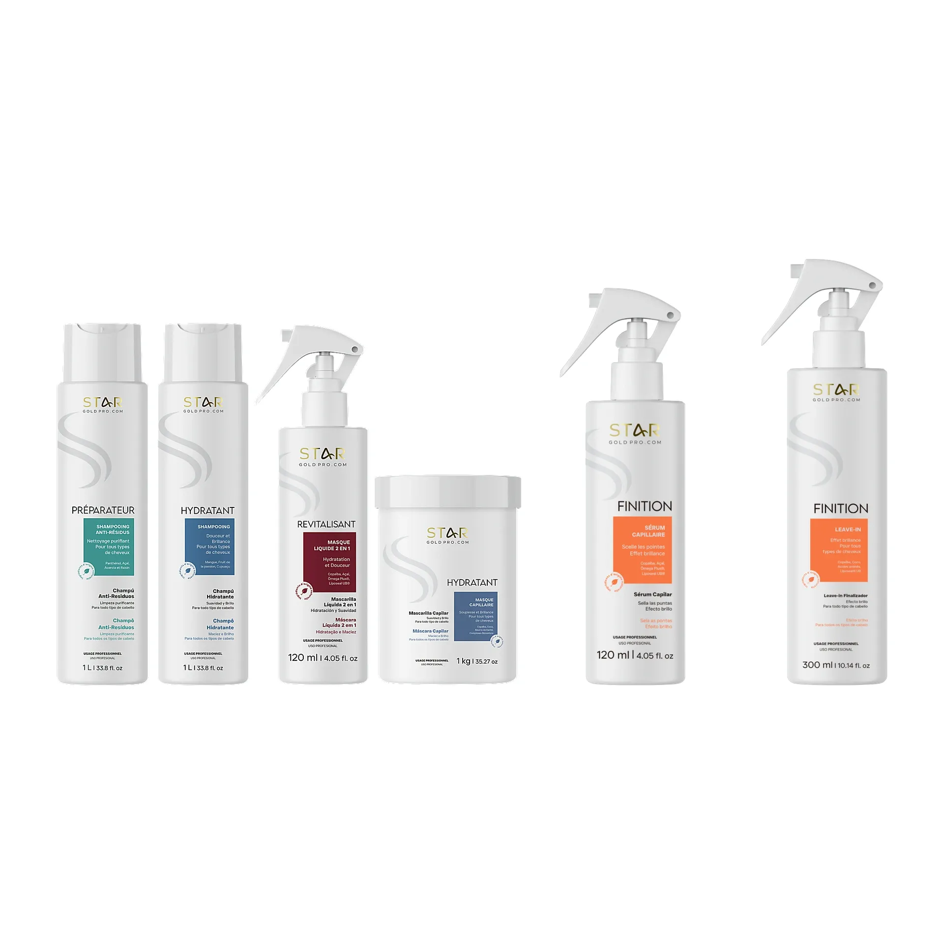 Kit services essentiels salon - 6 produits